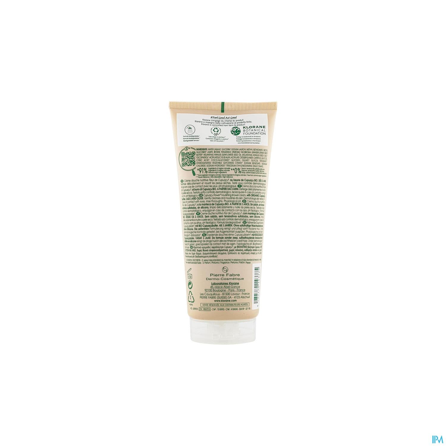 KLORANE CR DCH FL CUPUACU T200ML