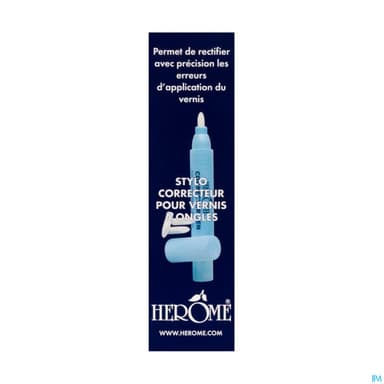 HEROME STYLO CORRECTEUR VERNIS 3ML