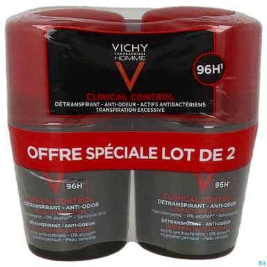 VICHY H DEOD A/OD 96H ROLLON 50ML2