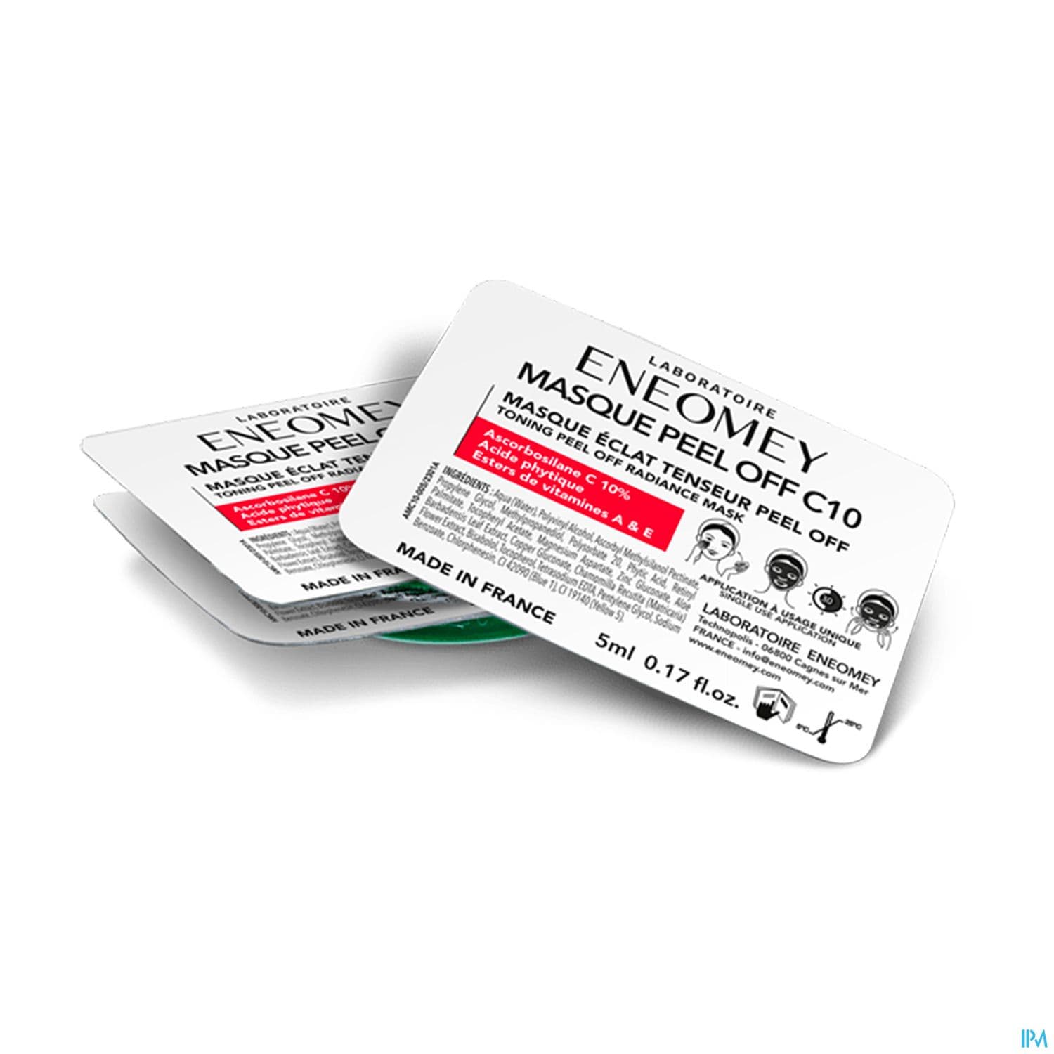 Eneomey Masque Peel Off C10 Masque Monodose 5ml X6