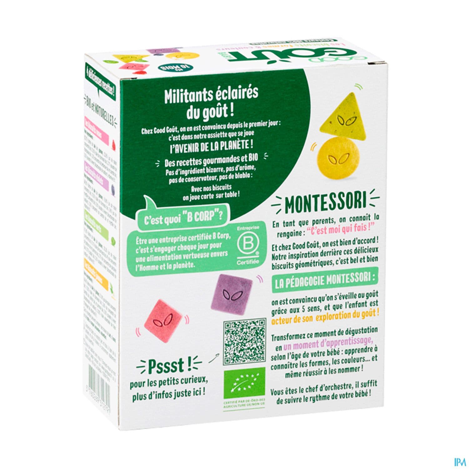 GOODGOUT BISC FORME/COULEUR 80G