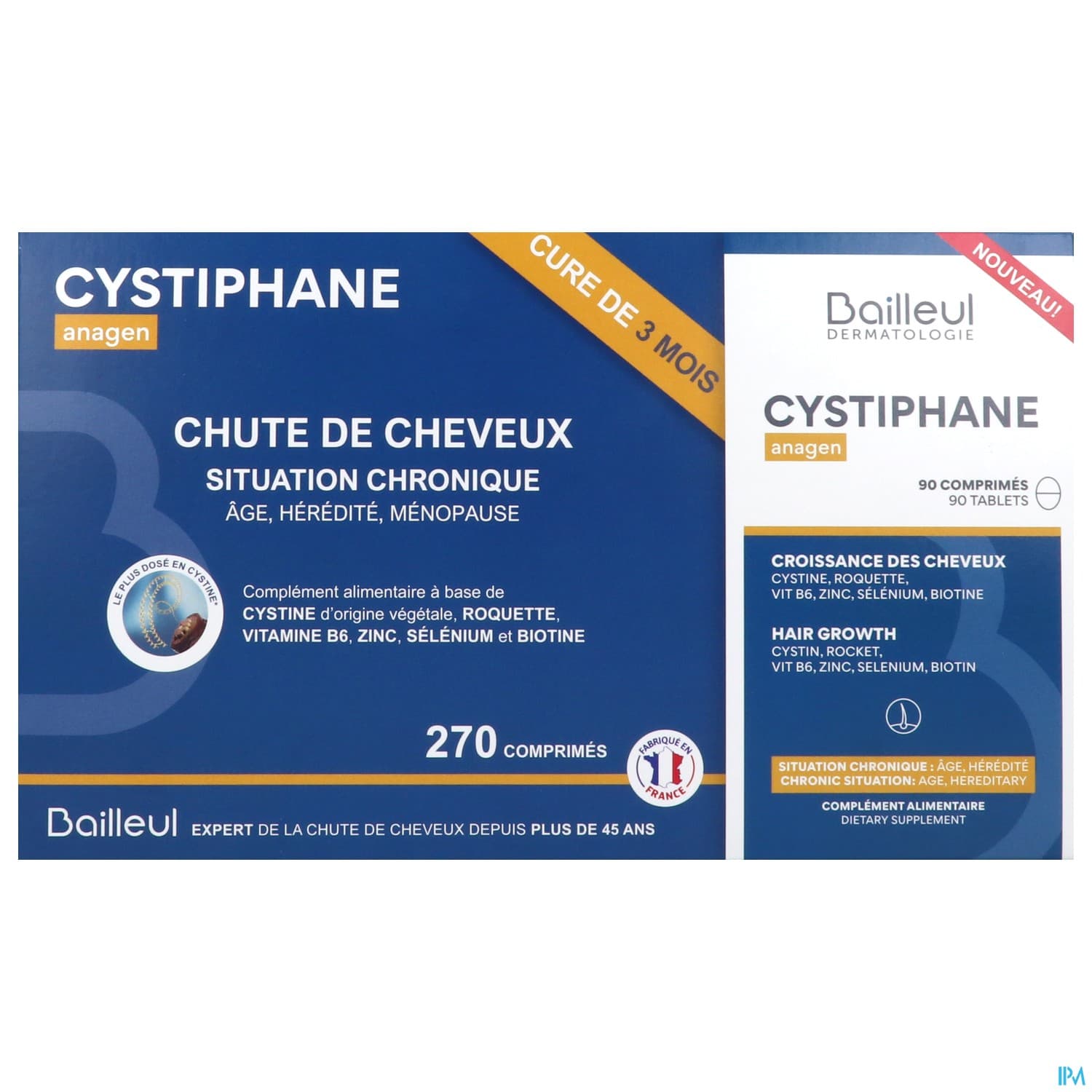 CYSTIPHANE ANAGEN CPR 90 X3