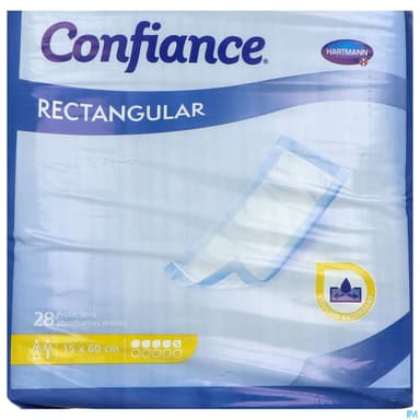Hartmann Confiance Rectangular Couche Droite 5 Gouttes 28