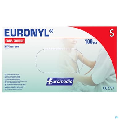 EUROMEDIS GANT VINYLE T6/7 107115