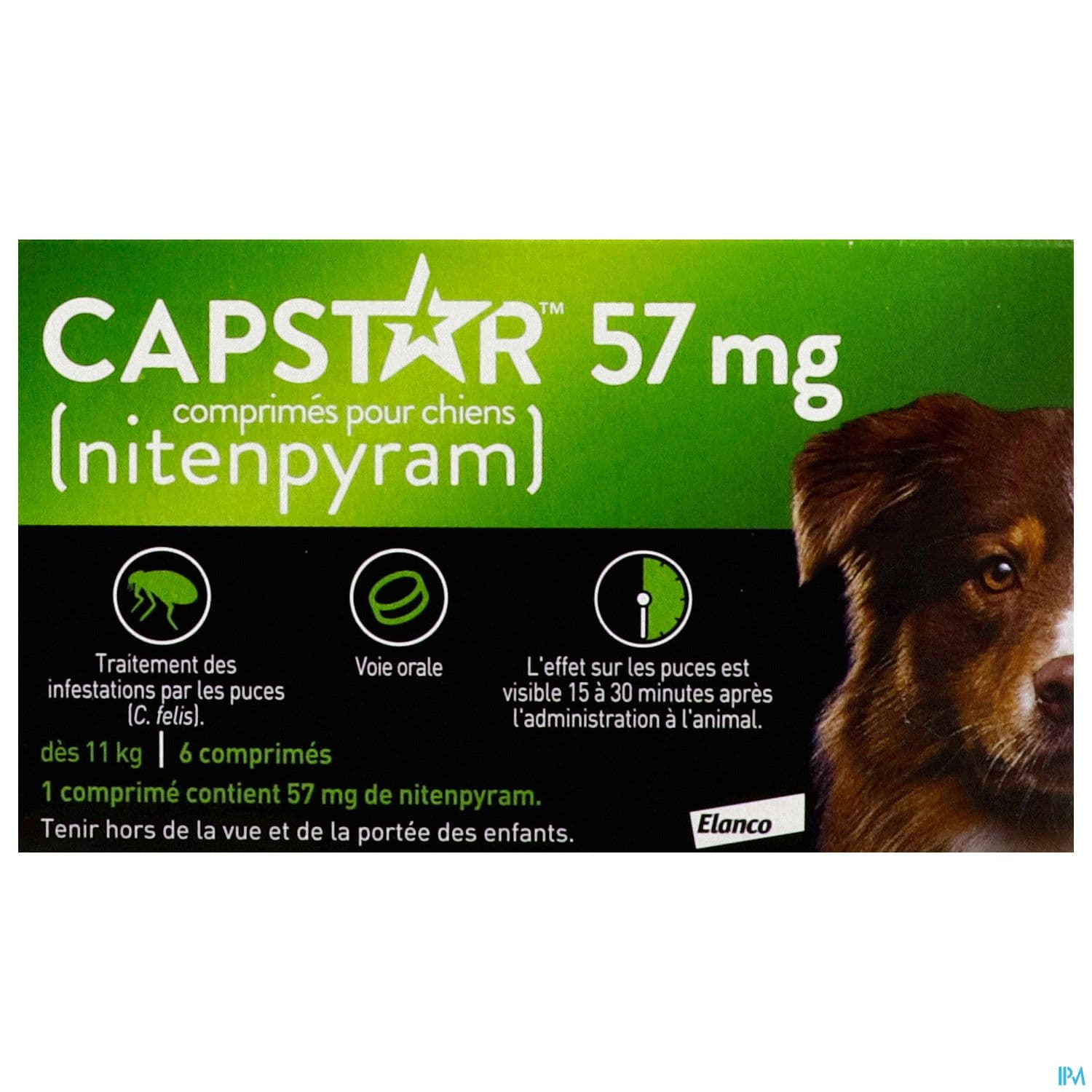 CAPSTAR 57MG CPR 6