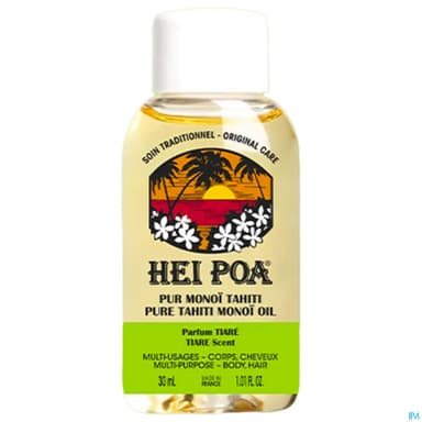 HEIPOA MONOI PUR TIARE 30ML