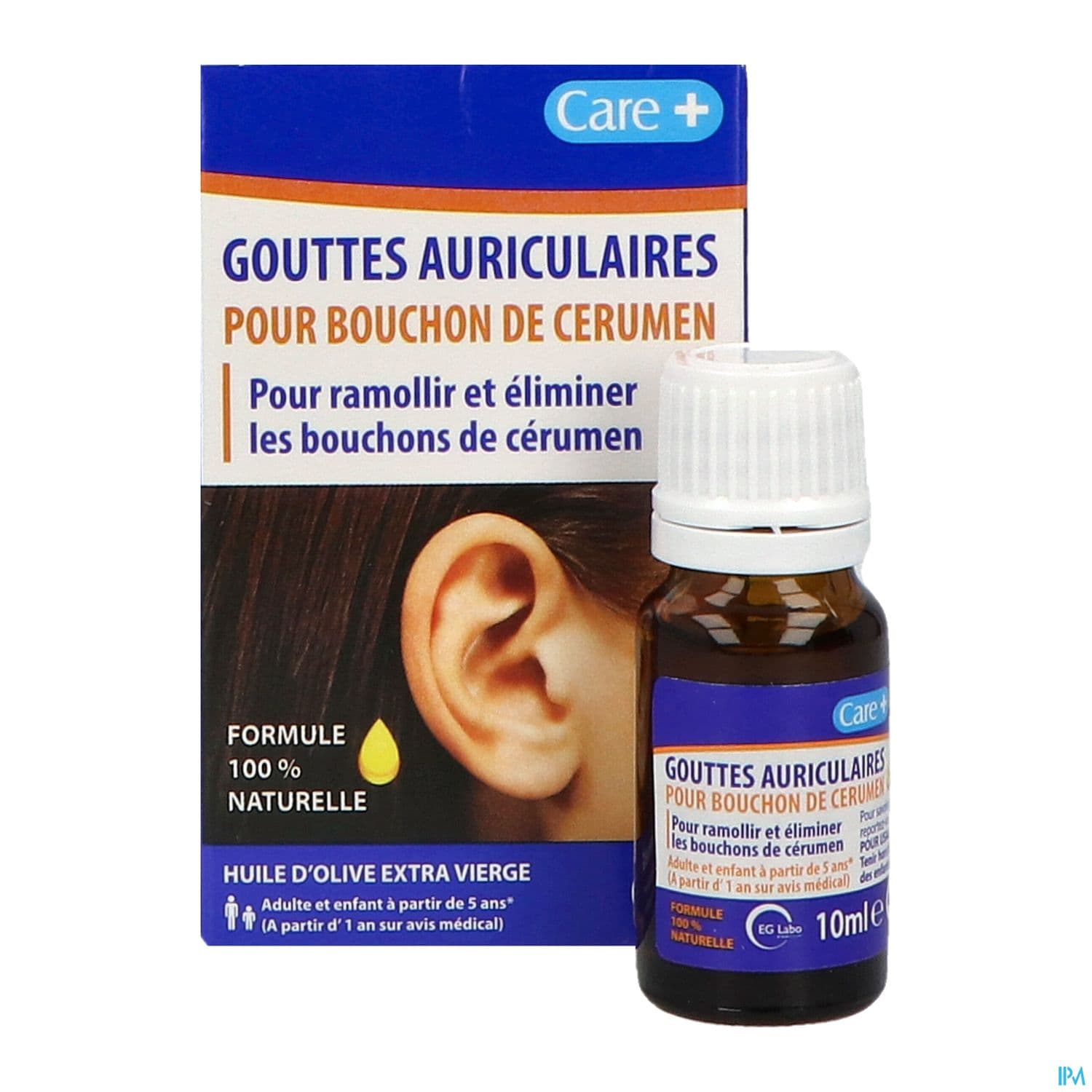 CARE+ SOL BOUCHON OREILLE 10ML