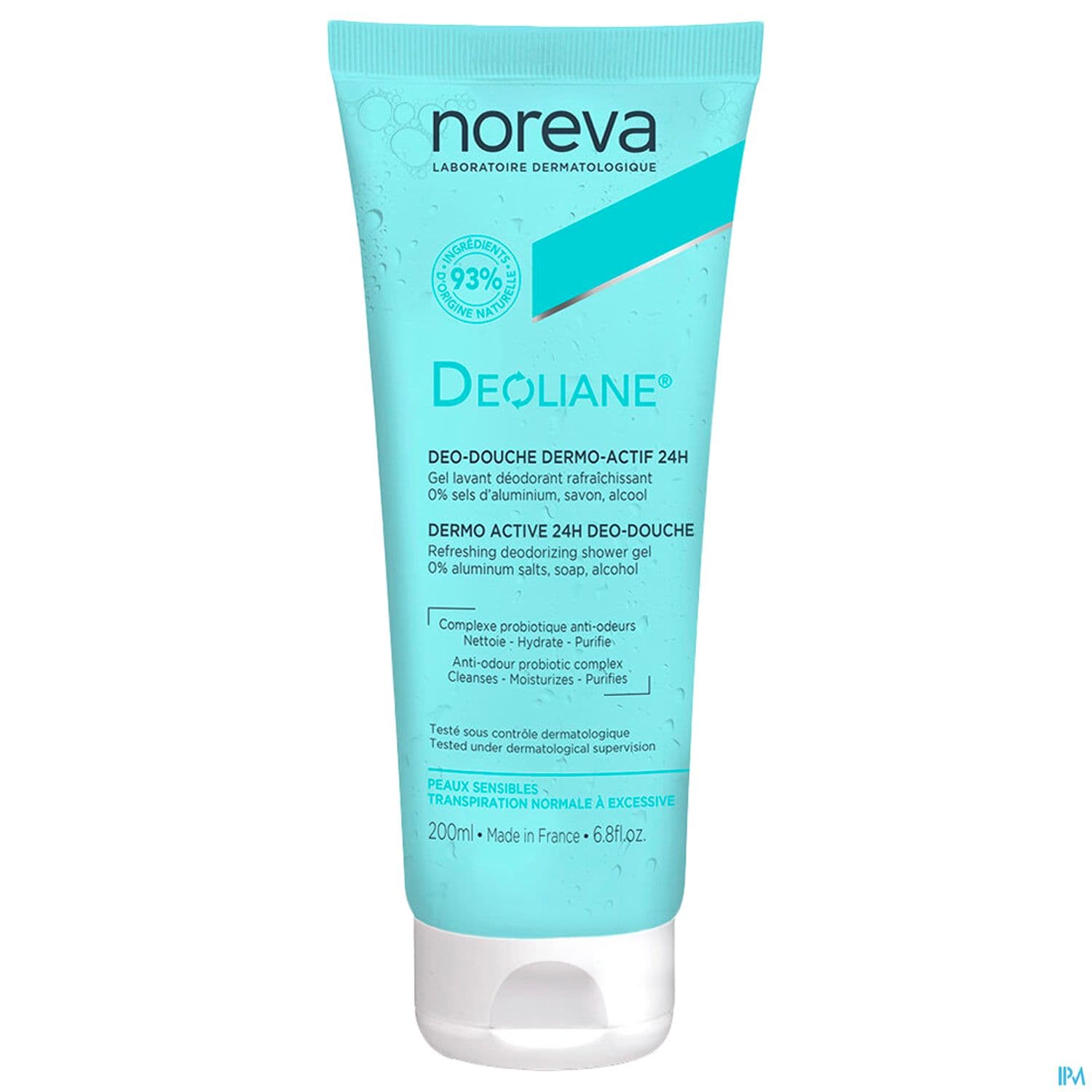 DEOLIANE DEO DCHE 24H 200ML