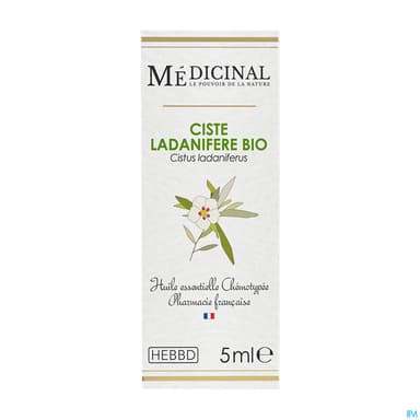 Medicinal Huile Essentielle Ciste Bio 5ml