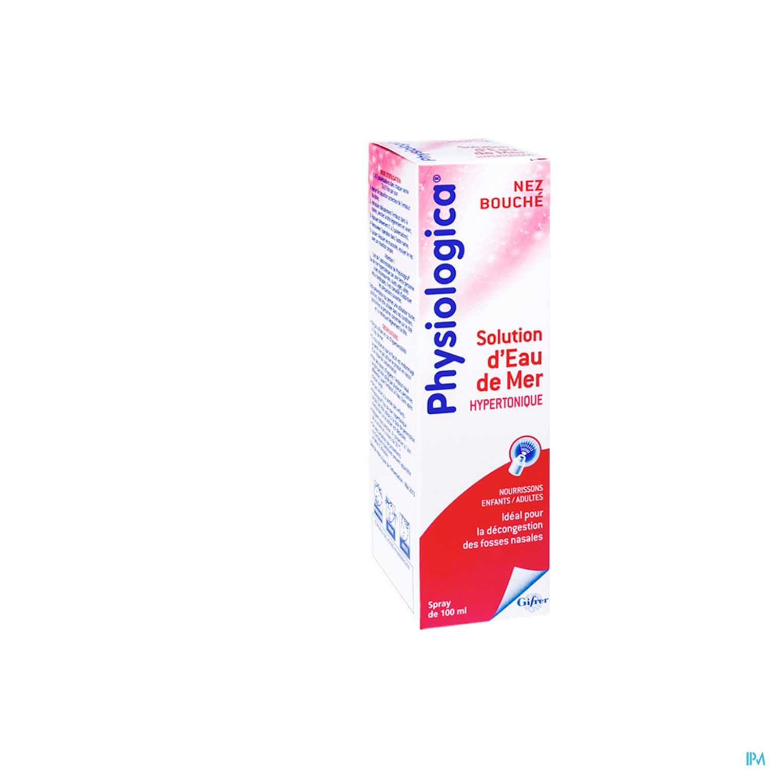Gifrer Physiologica Eau De Mer Hypertonique Spray 100ml