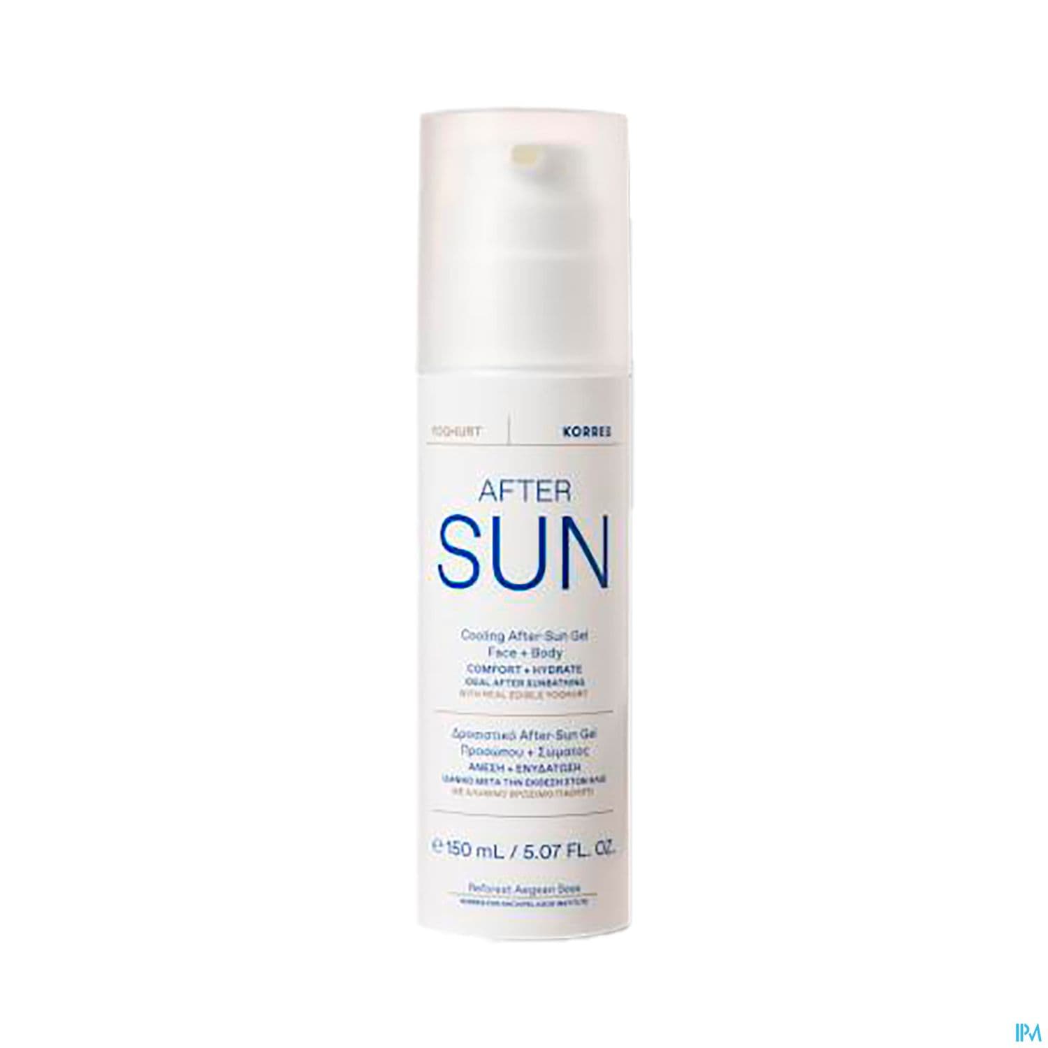 Korres Yaourt Gel Fraicheur Apres Soleil 150ml