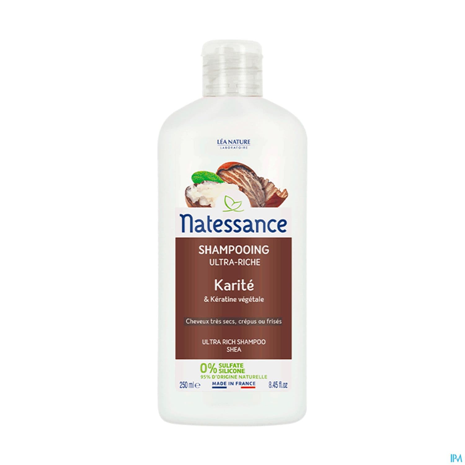 NATESSANCE SH CR KARITE/KERA 250ML