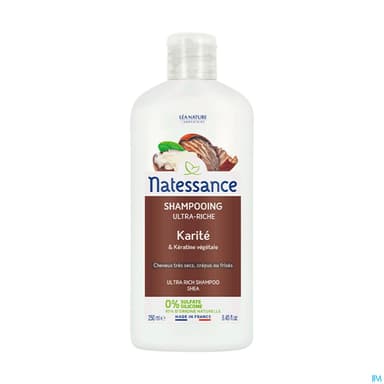 NATESSANCE SH CR KARITE/KERA 250ML