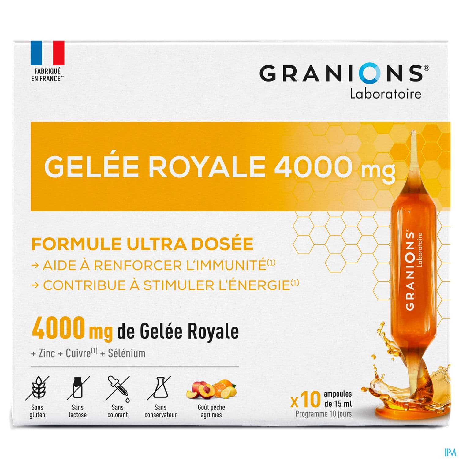 GRANIONS GELEE ROYALE 4000MG AMP10