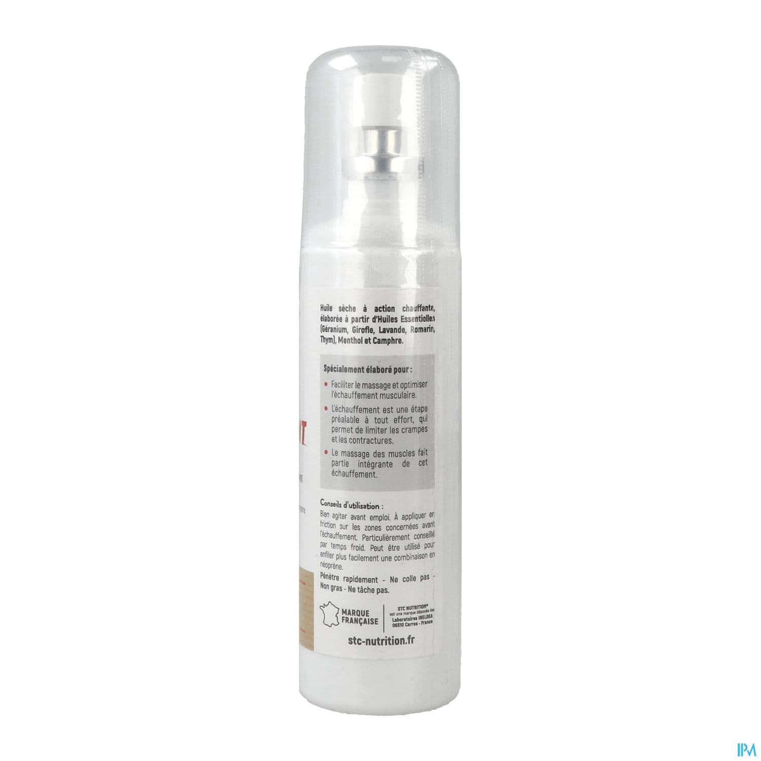 Stc Nutrition Spray Chauffant Tonifiant 75ml