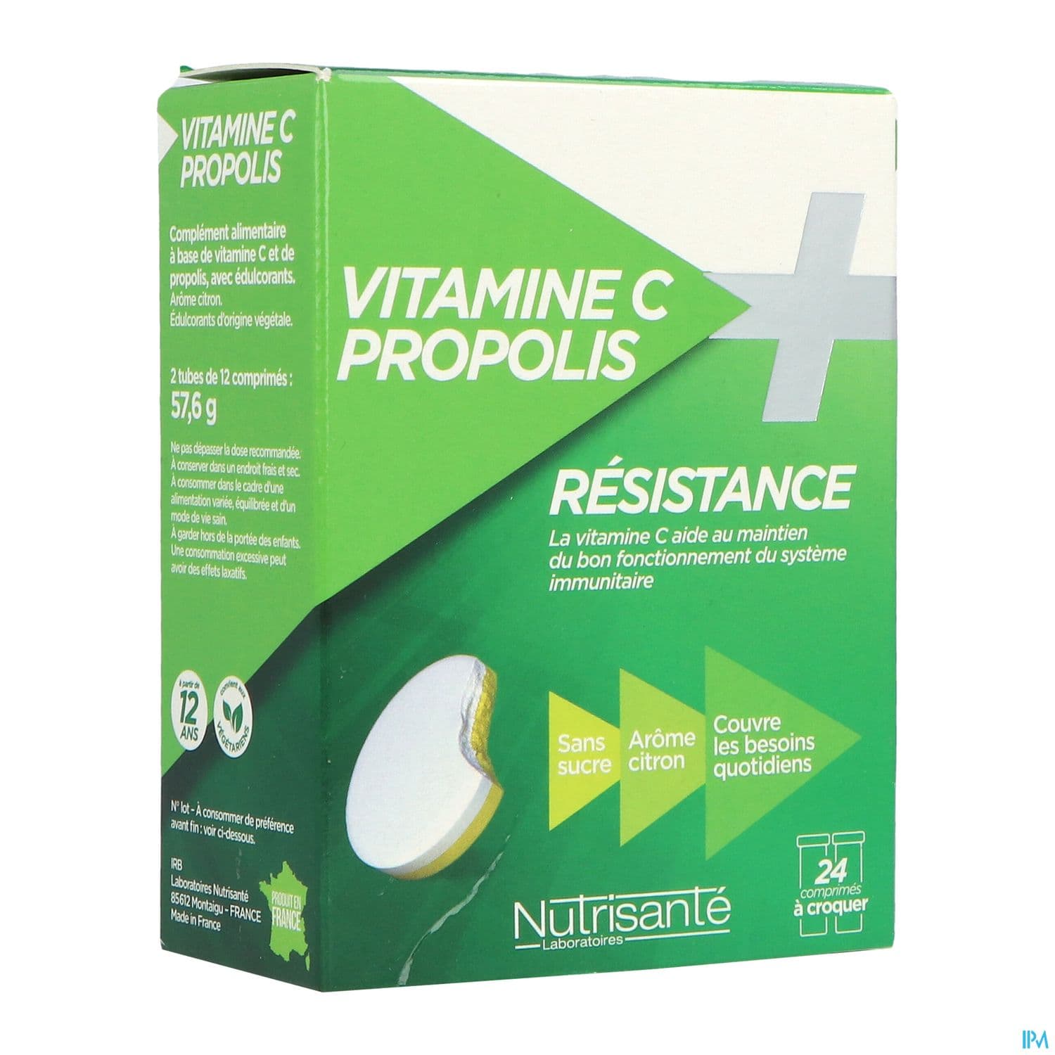Vitavea Vitamine C + Propolis Comprime Croquer 12 X2