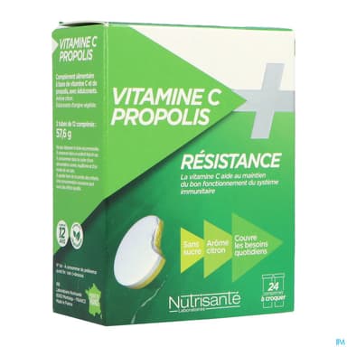 Vitavea Vitamine C + Propolis Comprime Croquer 12 X2