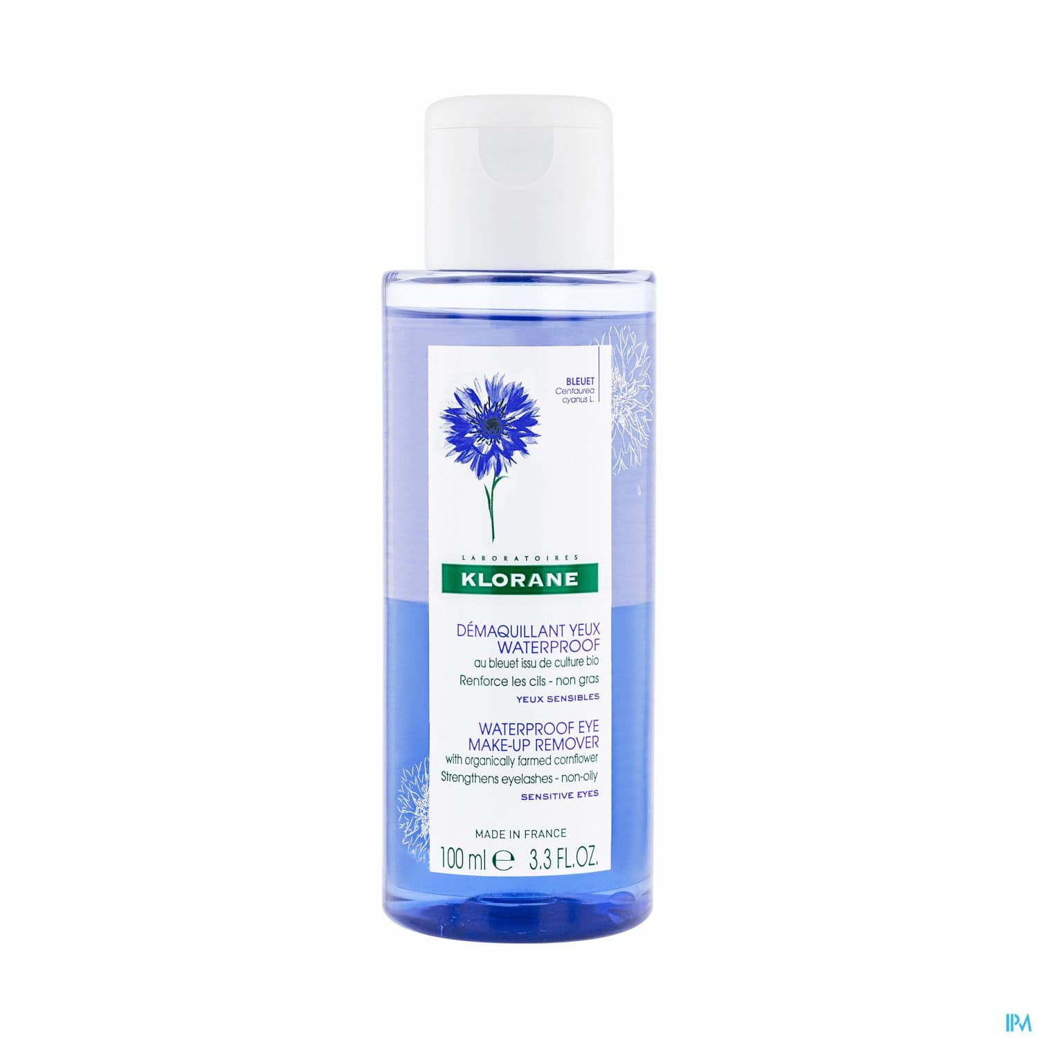 Klorane Bleuet Demaquillant Waterproof Fl 100ml