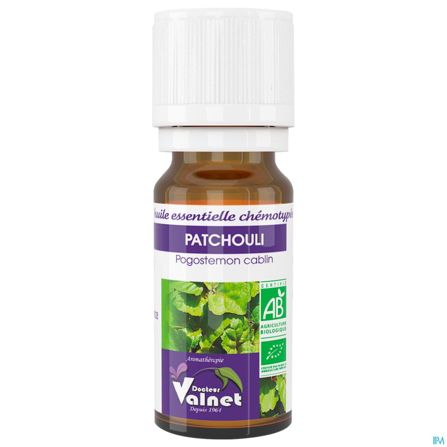 Valnet Huile Essentielle Patchouli Bio 10ml