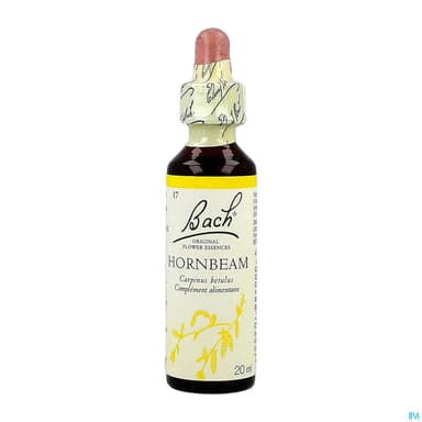 Fleurs De Bach Original 17 Hornbeam Compte Gouttes 20ml