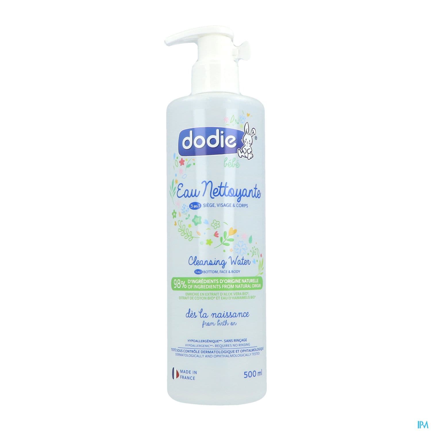 DOD EAU NETTOYANTE 3EN1 500ML