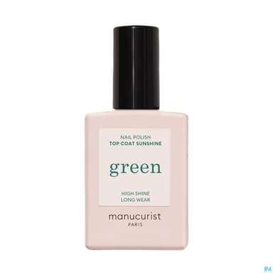 MANUCURIST GREEN TOP COAT SUNS15ML