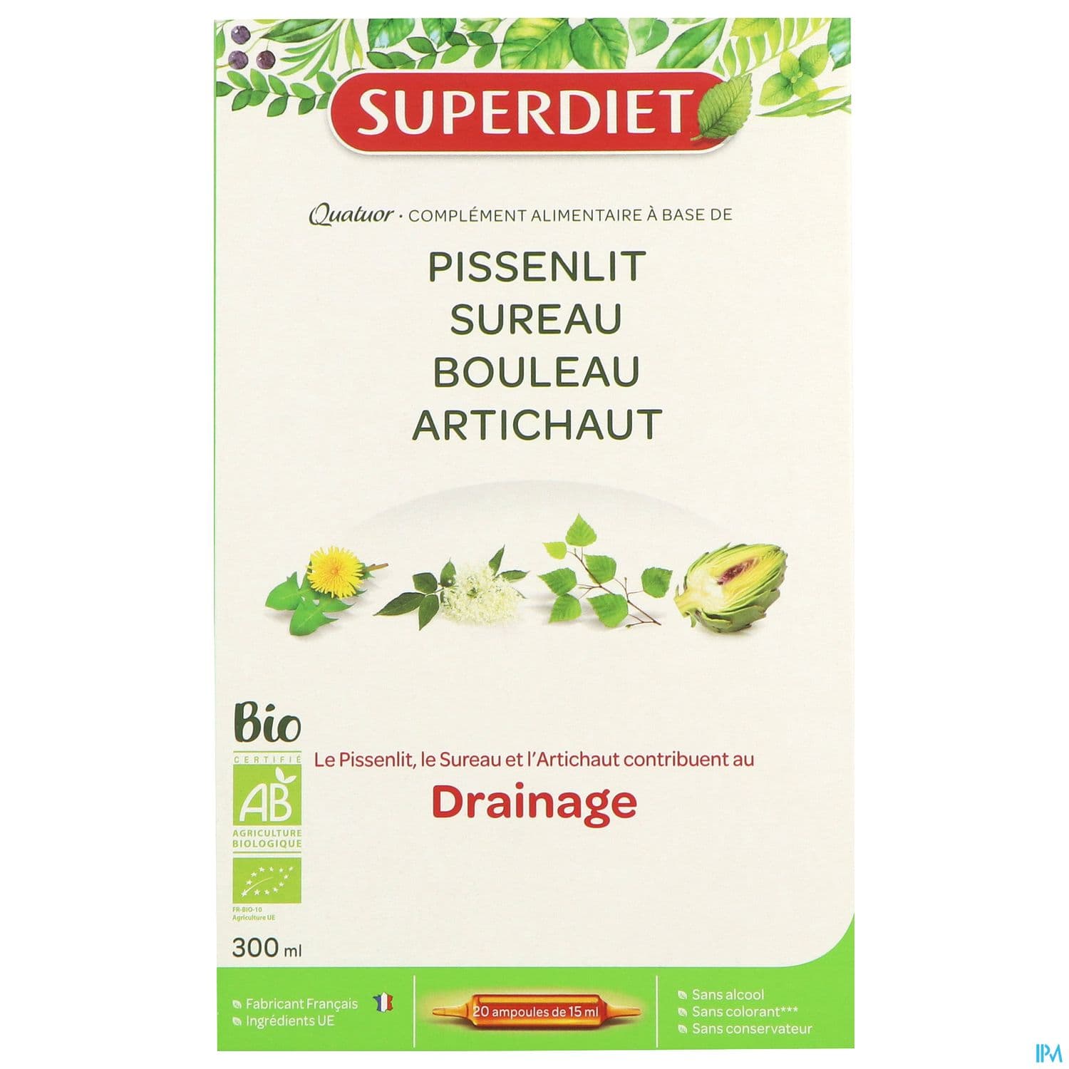 SUPERDIET QUAT DRAINAGE BIO AMP20