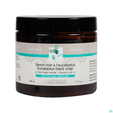 Laboratoire Du Haut-segala Savon Noir A l'eucalyptus 200 Gr