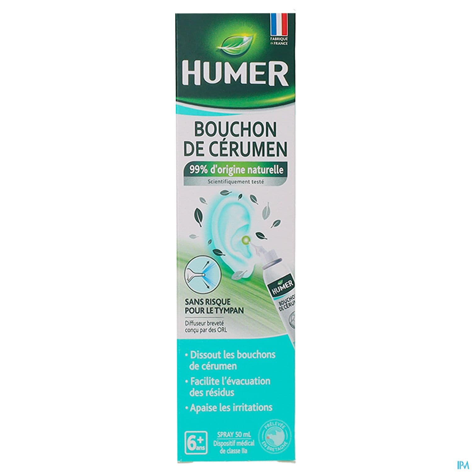 HUMER BOUCHON CERUMEN SPR 50ML