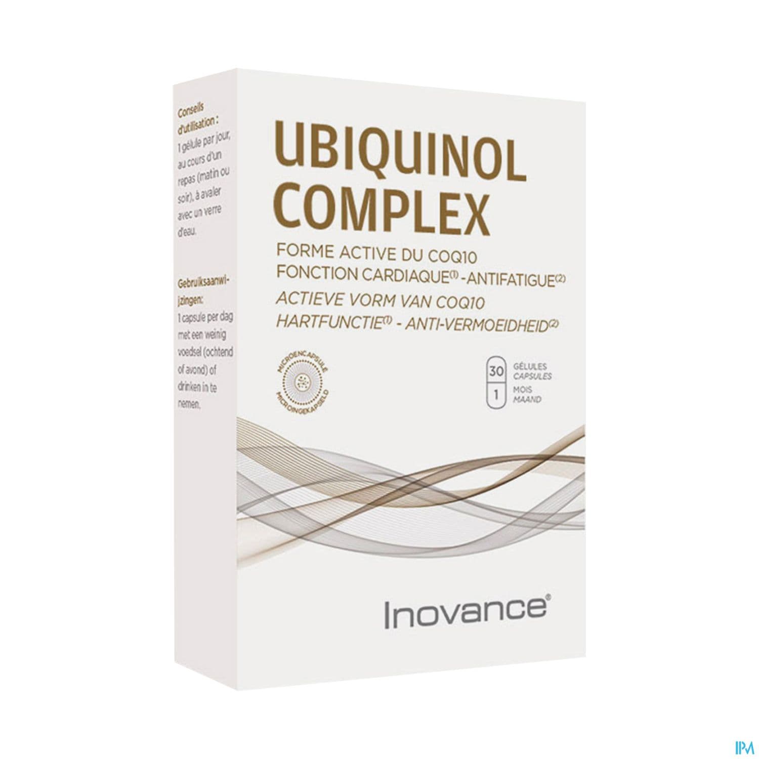 INOVANCE UBIQUINOL COMPLEX GELU30 —  Pharmacie Carnot