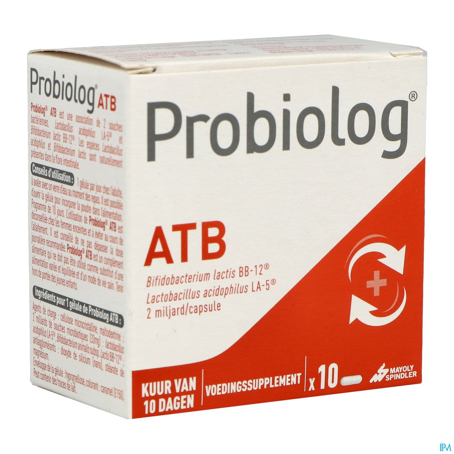 Probiolog Atb Gelule 10 — Pharmacie Dall'oglio Poillevey