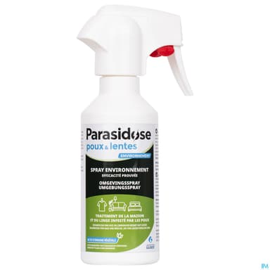 Laboratoires Gilbert Parasidose Poux Spray Environnement 3% Geraniol 250ml