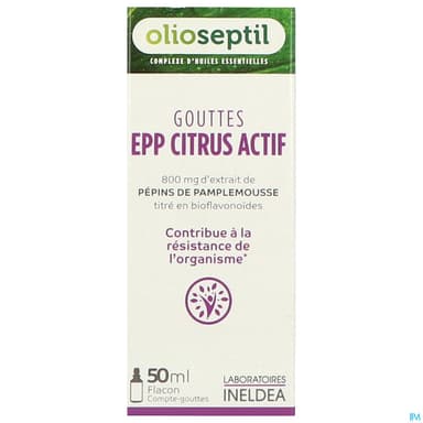 OLIOSEPTIL EPP CITRUS ACTIF 50ML