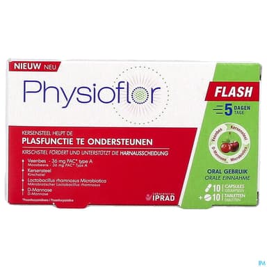 PHYSIOFLOR FLASH CPR10+GELUL10