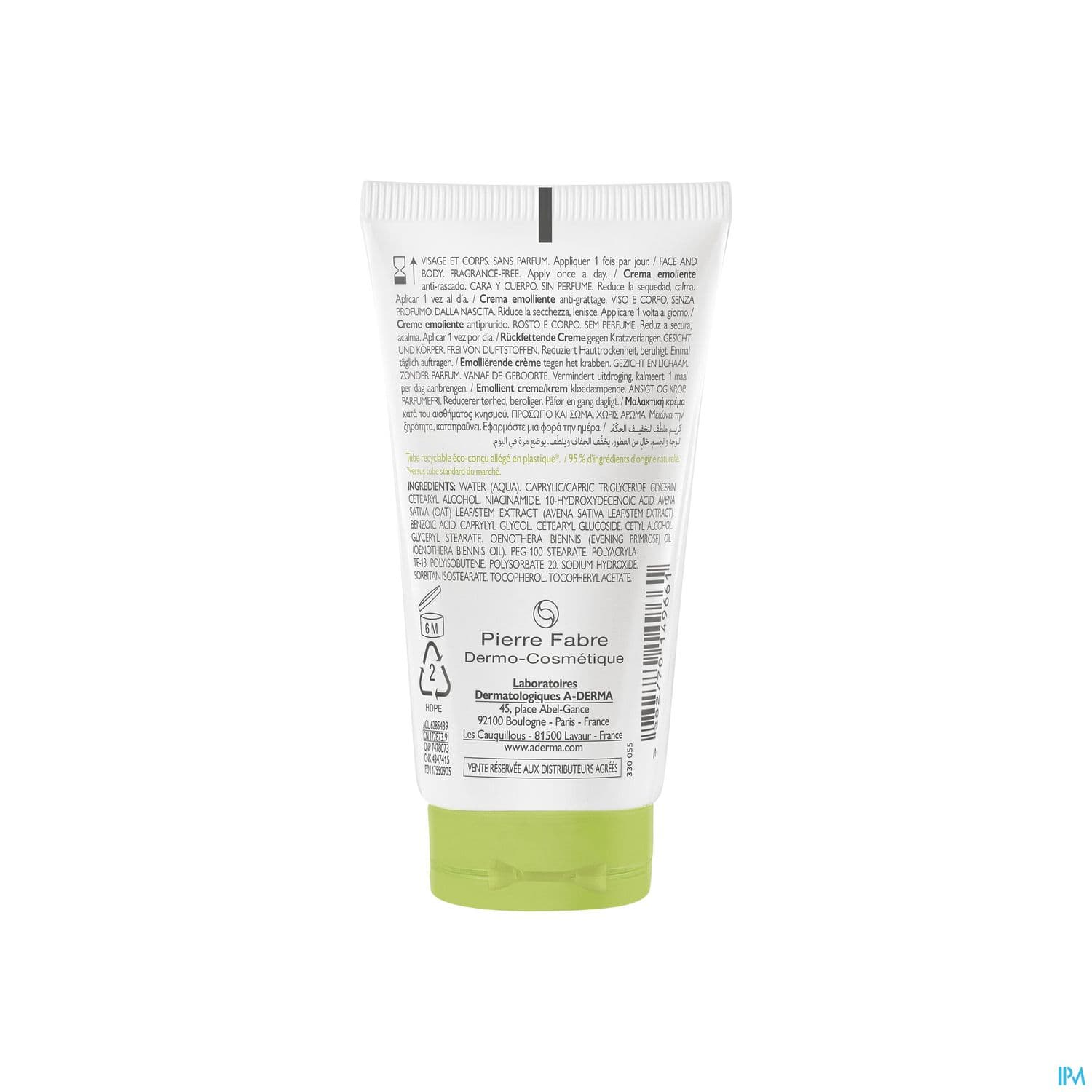 A-DERMA EXOMEGA CONT CR EMOL 50ML