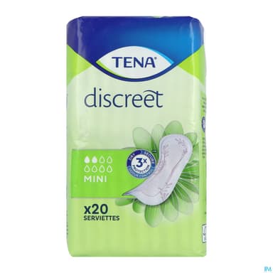 TENA DISCREET SERV MINI SACH 20