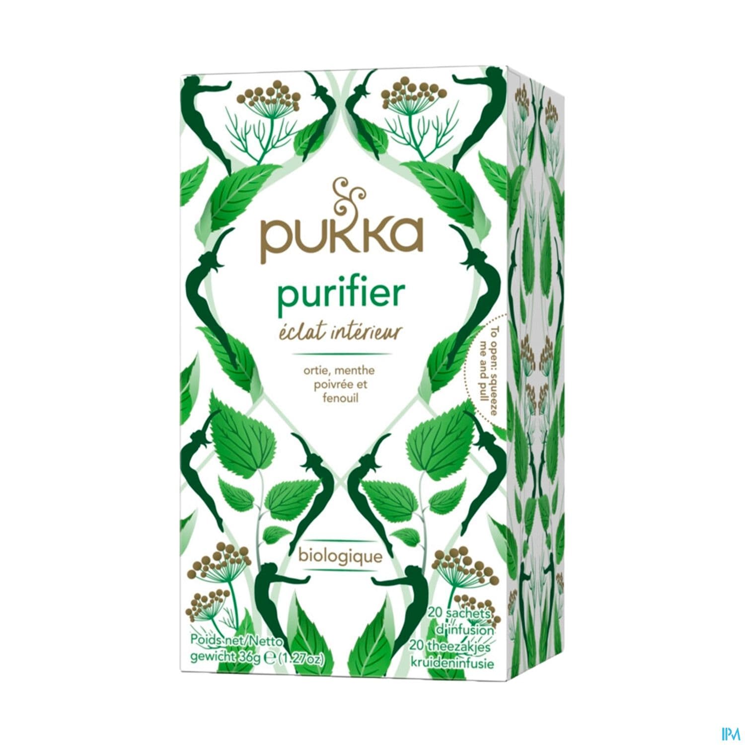 Pukka Infusion Purifier Eclat Interieur Sachet 20