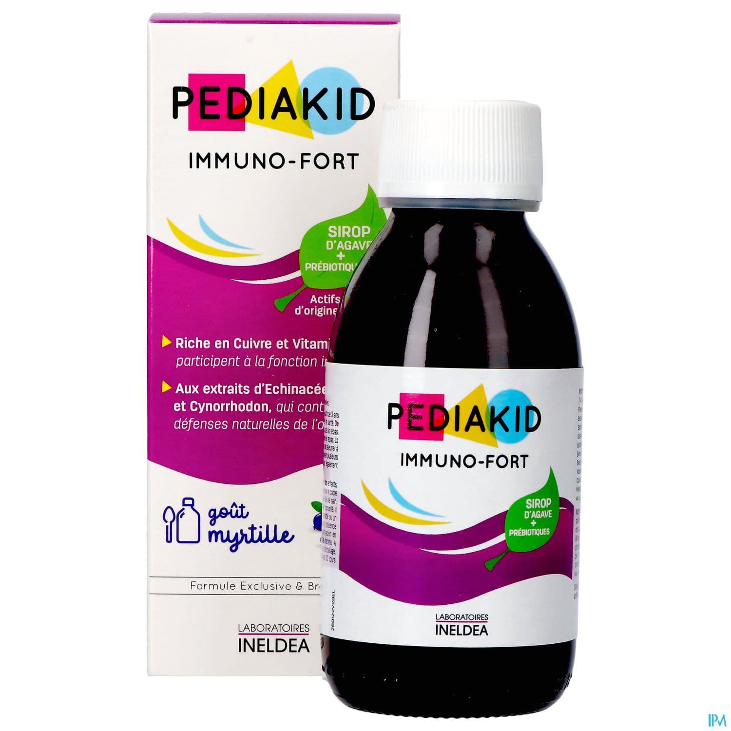 PEDIAKID IMMUNO FORT SP MYRT 125ML