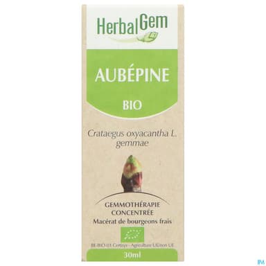 Herbalgem Aubepine Bourgeon Macerat Glyc Bio 30ml