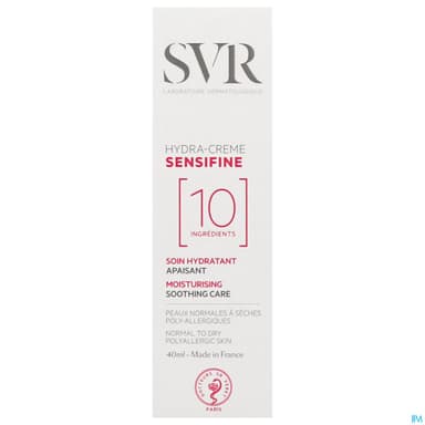 SVR SENSIFINE HYDRA CREME 40ML