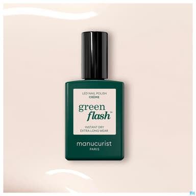 Manucurist Green Flash Vernis A Ongles Creme 15ml
