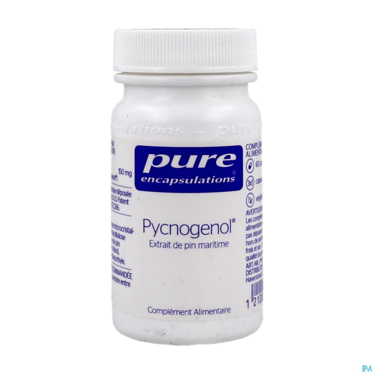 PURE ENCAPSULAT PYCNOGENOL CAPS 60