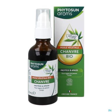 Phytosun Aroms Huile Vegetale Chanvre Bio 50ml