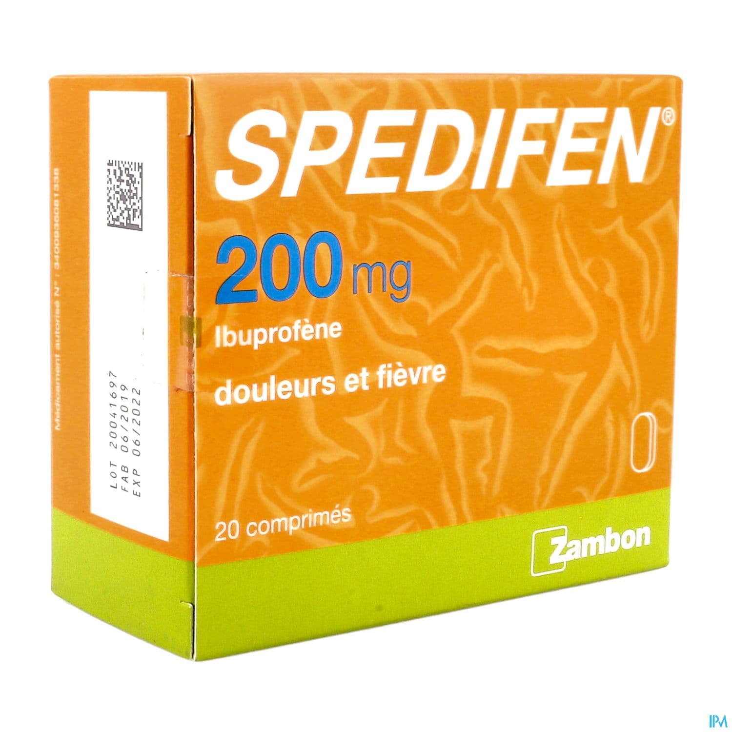 Spedifen 200mg Comprime 20