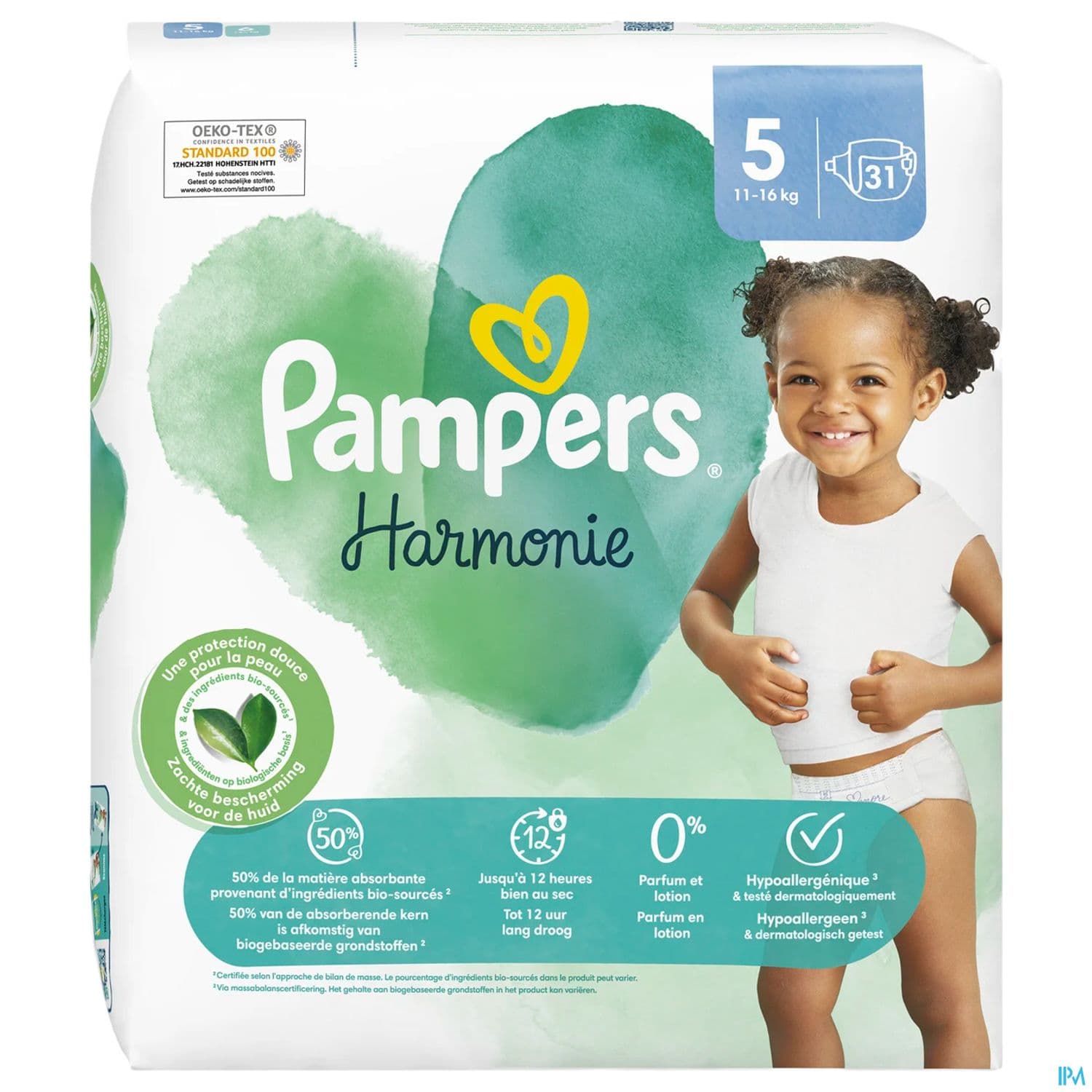 Pampers Harmonie T5 Change Complet 11/16kg 31