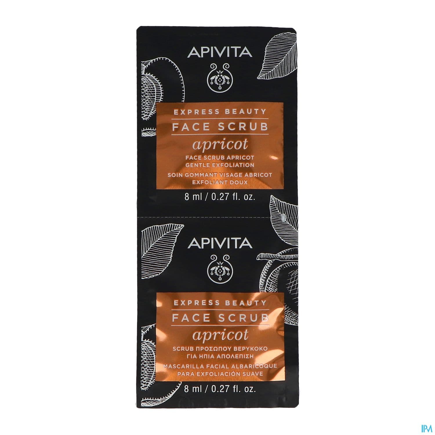 APIVITA GOMMAGE EXPRESS ABRICOT X2