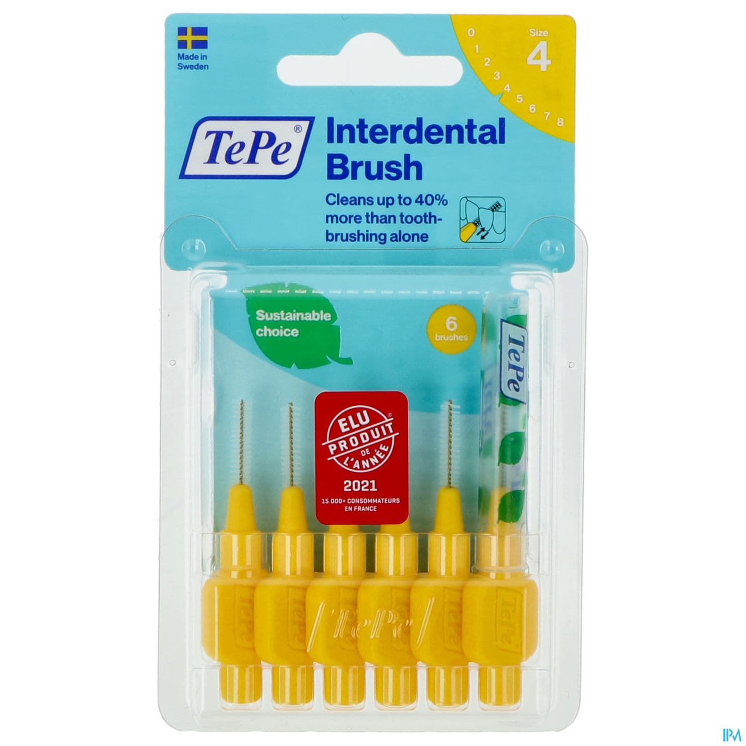 Tepe Brossette Interdentaire Original 0mm7 Jaune X6