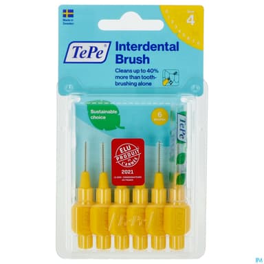 Tepe Brossette Interdentaire Original 0mm7 Jaune X6