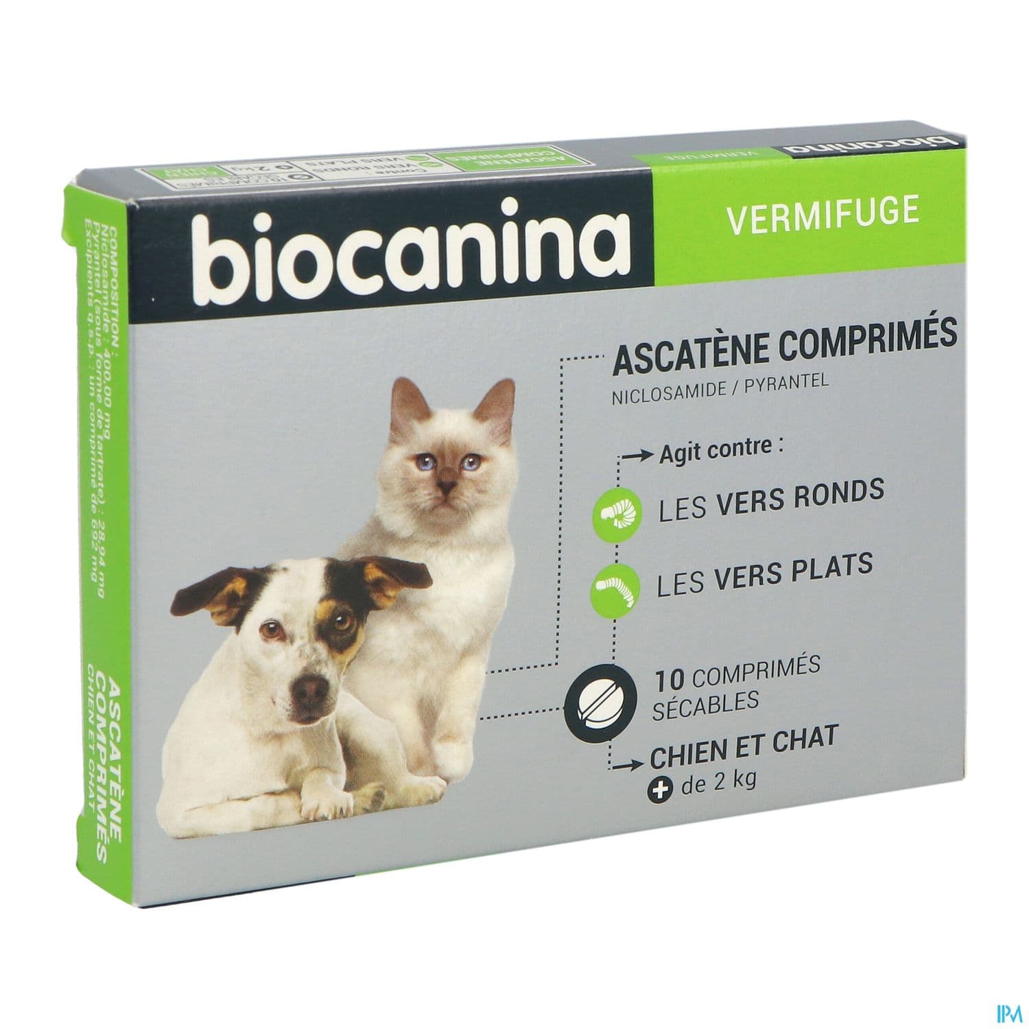 Ascatene Comprime Chien Chat 10
