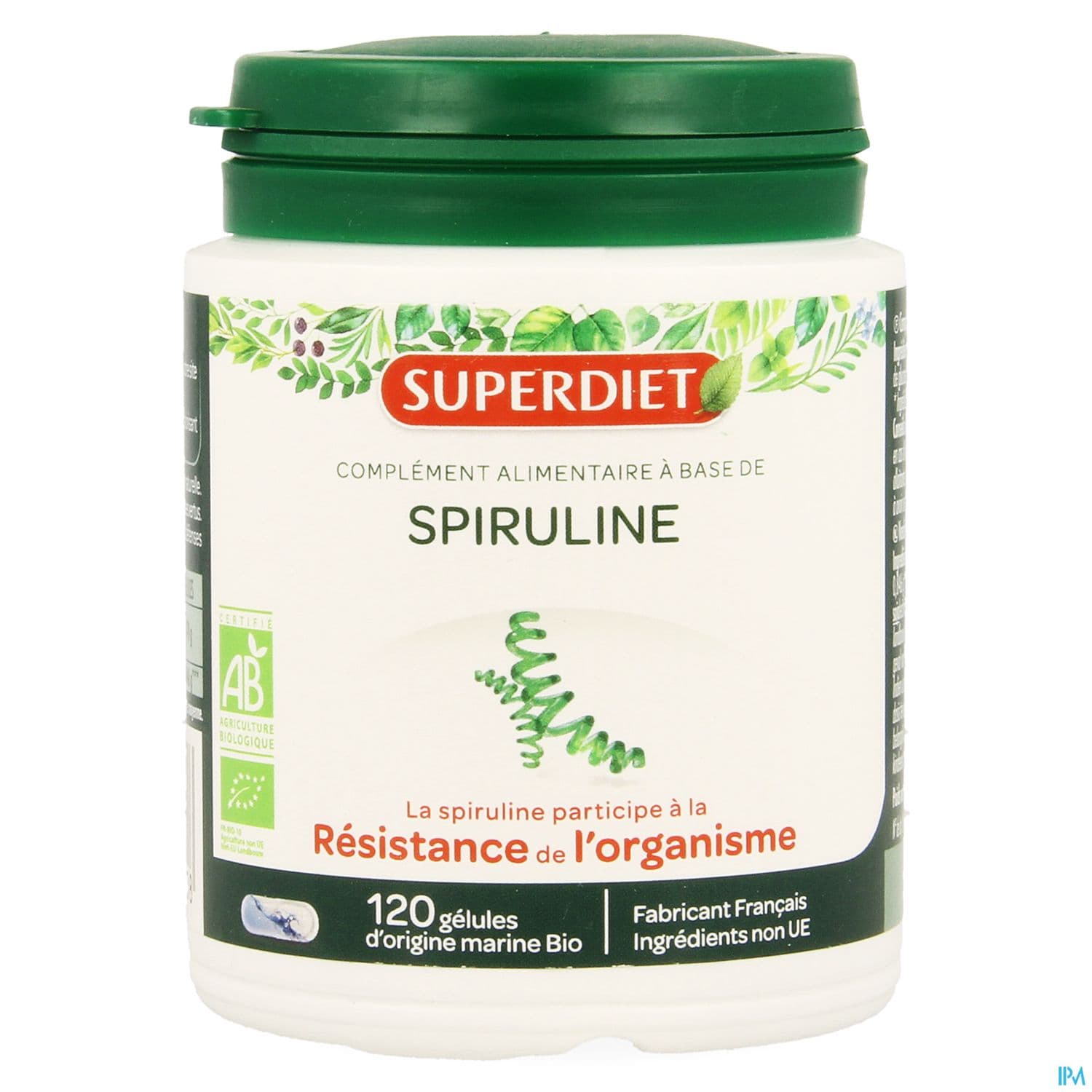 Spiruline Bio Caps 120